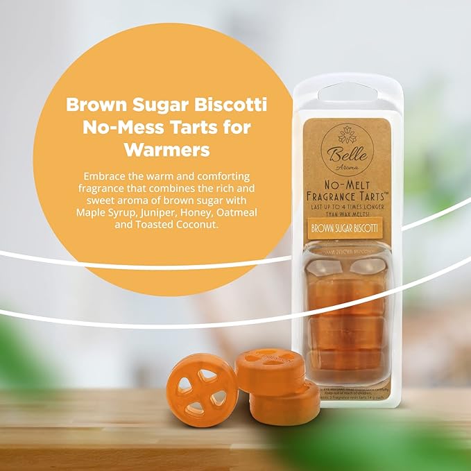 Brown Sugar Biscotti No-Mess Fragrance Tarts® for Wax Warmers  Home Fragrance Accessories