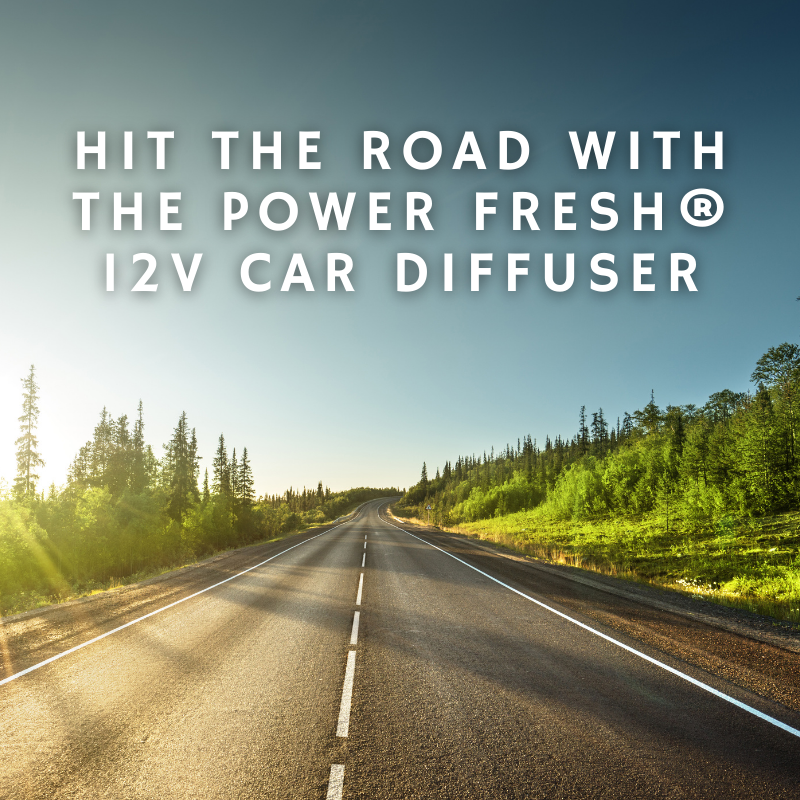Hit the Road with the Power Fresh® 12V Car Diffuser