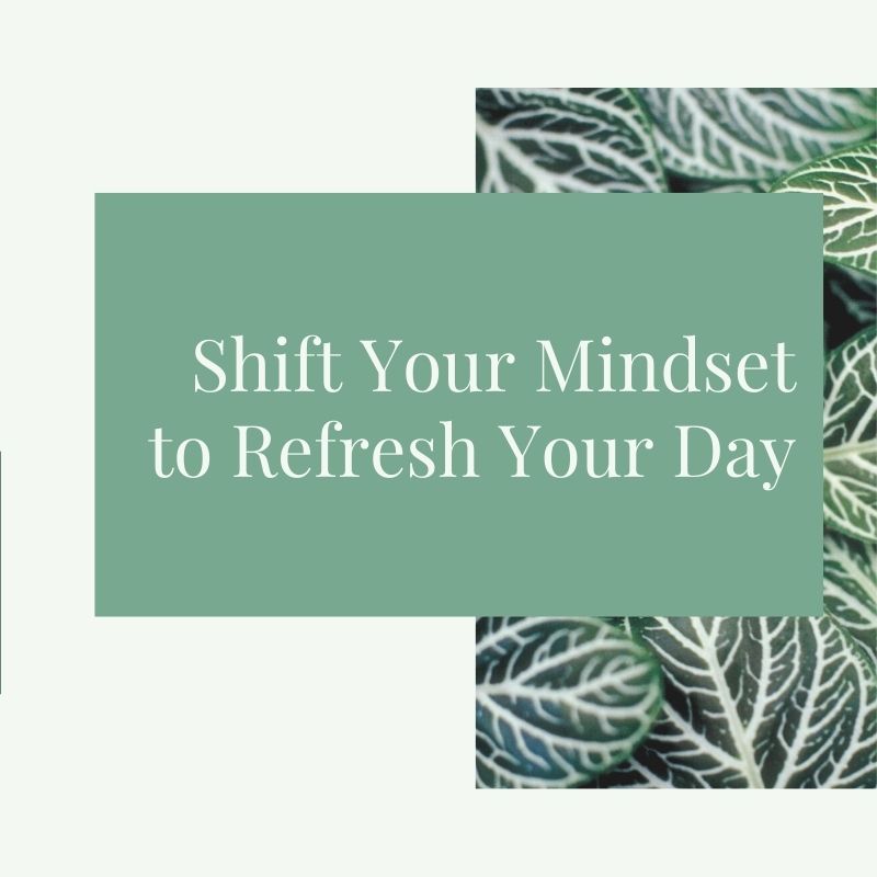 Shift Your Mindset to Refresh Your Day