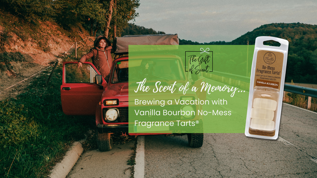 The Scent of a Memory… Brewing a Vacation with Vanilla Bourbon No-Mess Fragrance Tarts®