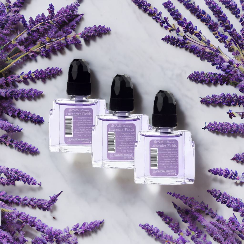 FREE Heater + 3-Pack Fragrance Oil Refills For Plugables® Electric Home Fragrancer and Pier 1® Accent Electric Diffusers Lavender Fields 3-Pack Home Fragrance Accessories