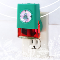 Belle Aroma Glitter Domes™ Plugables® Aromalectric® Scented Oil Diffuser - Christmas Tree Home Fragrance Accessories