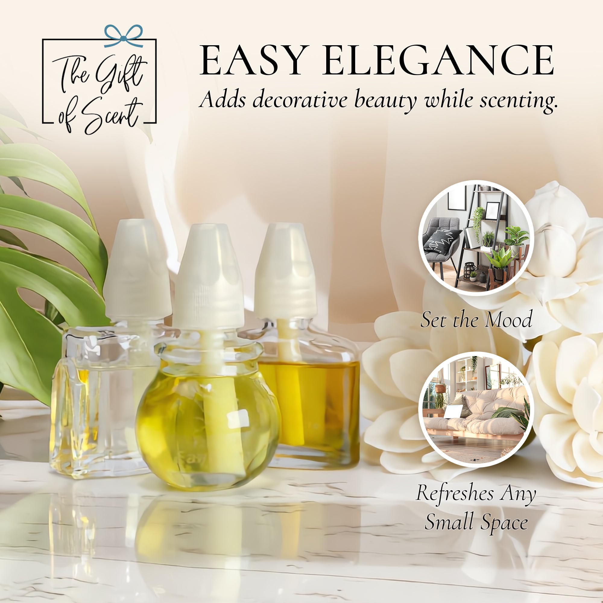 Fleur Aromatique™ - All Natural Essential Oil Based Sola Flower Reed Diffuser