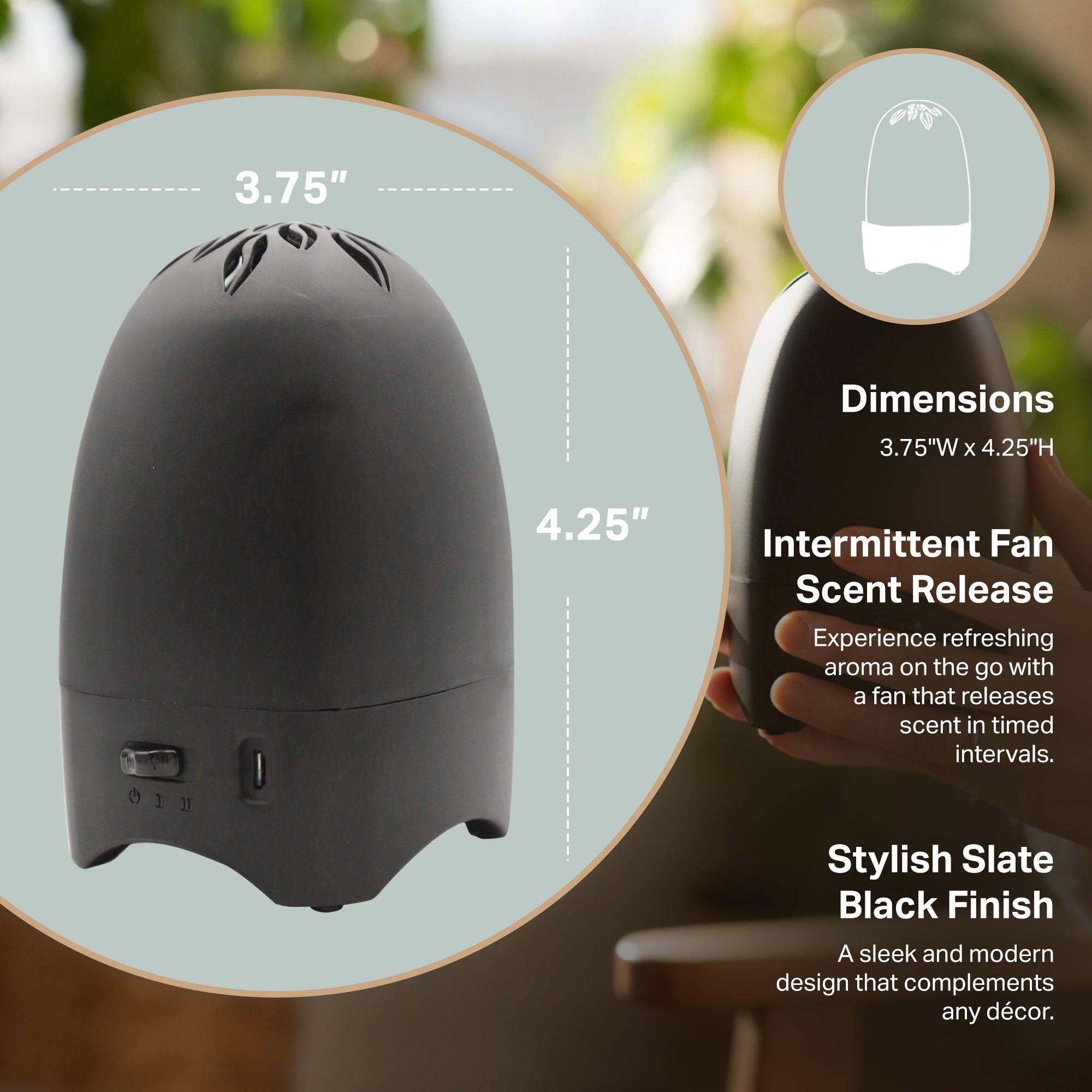 Essential Breeze® Max Aromatherapy Fan