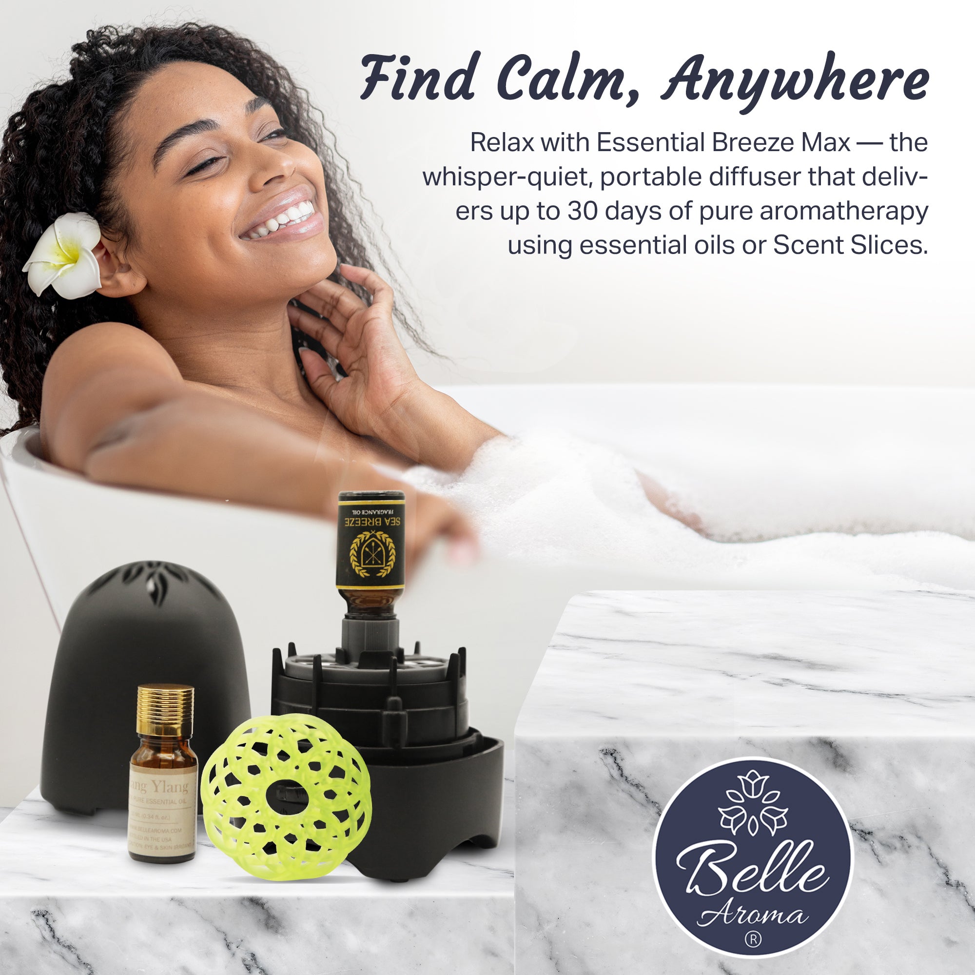 Essential Breeze® Max Aromatherapy Fan