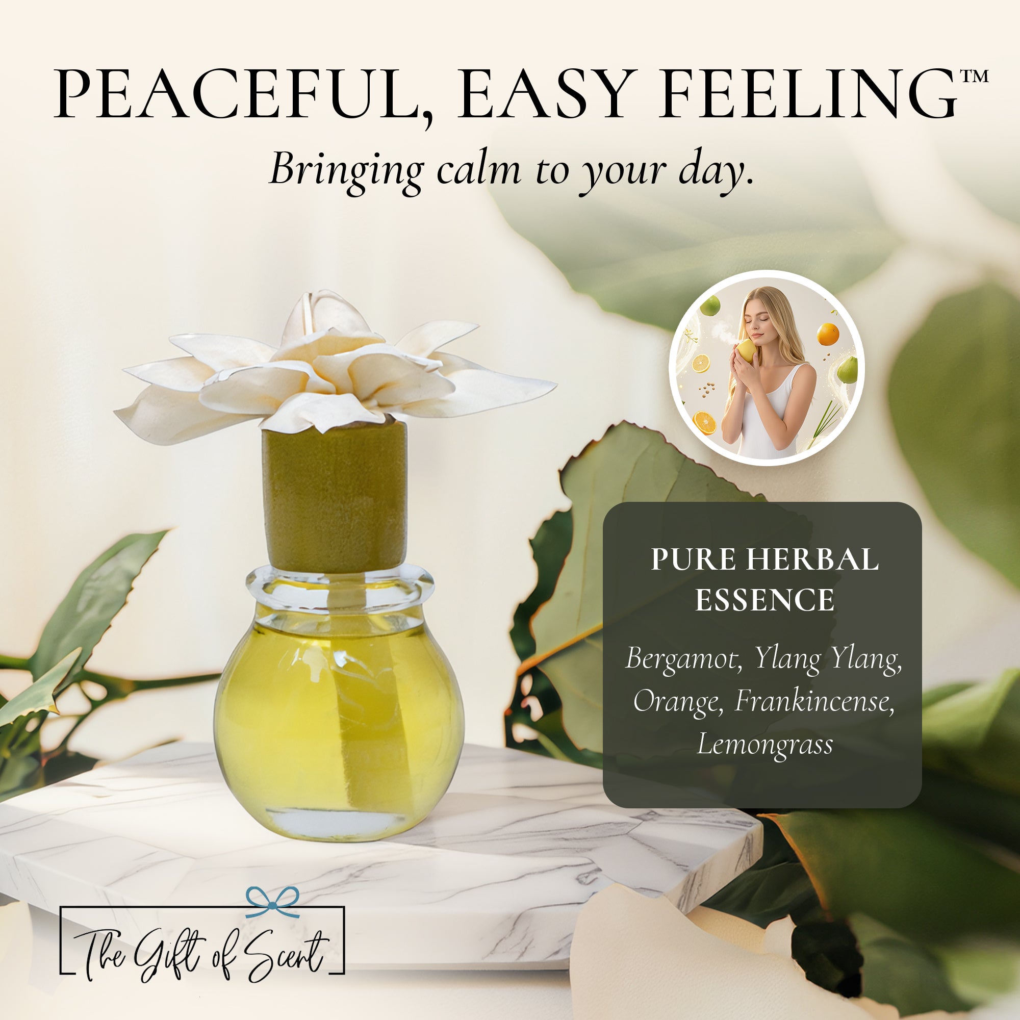 Fleur Aromatique™ - All Natural Essential Oil Based Sola Flower Reed Diffuser