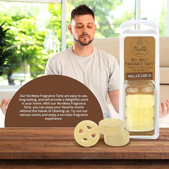 Vanilla Bourbon No-Mess Tarts™ for Wax Warmers  Home Fragrance Accessories