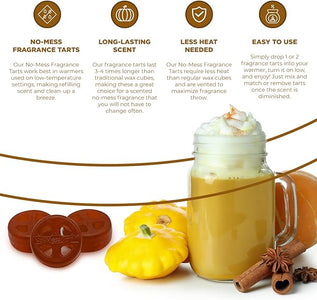 Pumpkin & Spice No-Mess Tarts™ for Wax Warmers  Home Fragrance Accessories