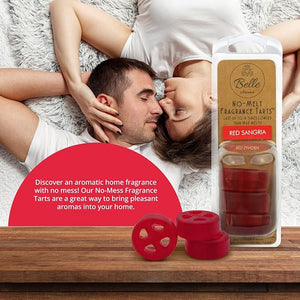 Red Sangria No-Mess Tarts™ for Wax Warmers  Home Fragrance Accessories