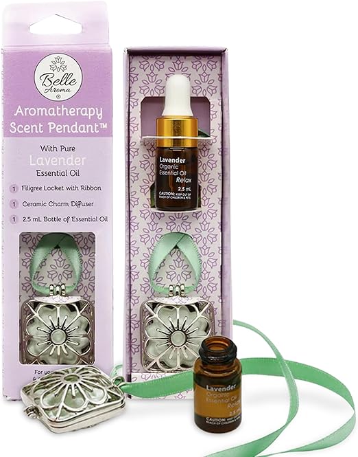 Aromatherapy Scent Pendant™ with Essential Oil  aromatherapy