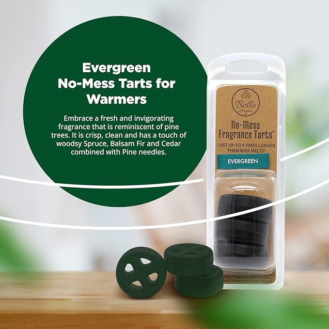 Evergreen No-Mess Fragrance Tarts® for Wax Warmers  Home Fragrance Accessories