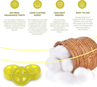 Mountain Air No-Mess Tarts™ for Wax Warmers  Home Fragrance Accessories