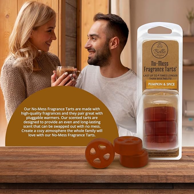 Pumpkin & Spice No-Mess Fragrance Tarts® for Wax Warmers  Home Fragrance Accessories