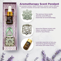 Aromatherapy Scent Pendant™ with Essential Oil  aromatherapy