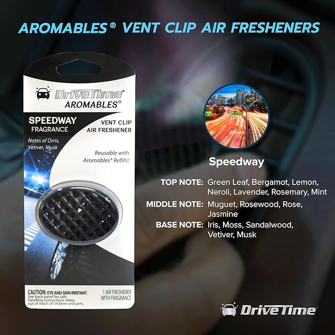 Aromables® Vent Clip Car Air Freshener - (3-Pack Bundle Options)  Vehicle Air Fresheners