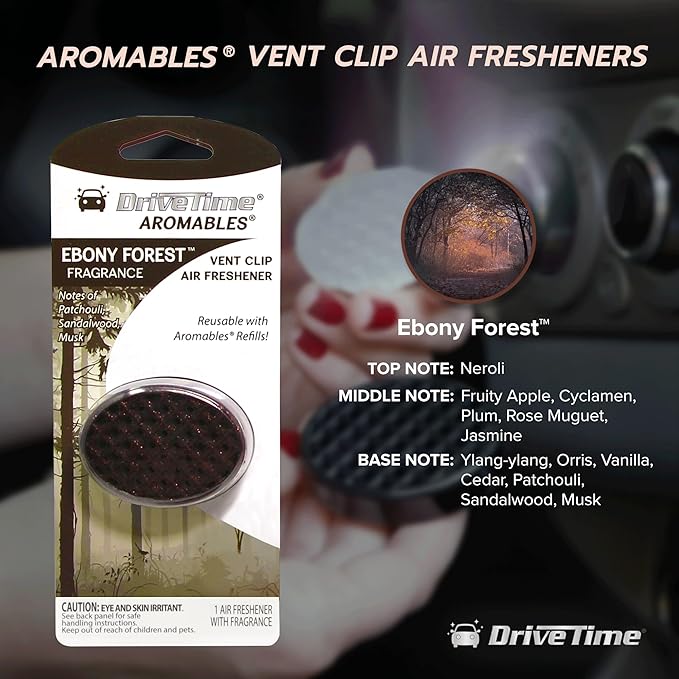 Aromables® Vent Clip Car Air Freshener - (3-Pack Bundle Options)  Vehicle Air Fresheners