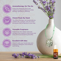 Aromatherapy Scent Pendant™ with Essential Oil  aromatherapy