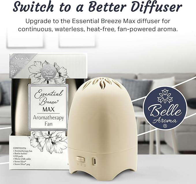 Essential Breeze® Max Aromatherapy Fan