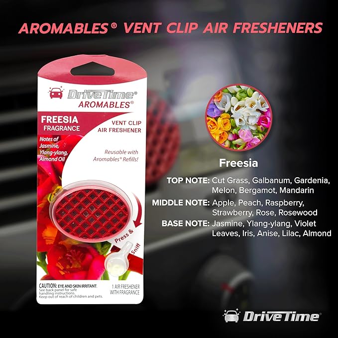 Aromables® Vent Clip Car Air Freshener - (3-Pack Bundle Options)  Vehicle Air Fresheners