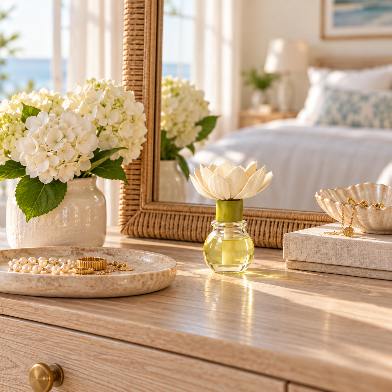 Fleur Aromatique™ Single Pack – Sola Wood Flower Essential Oil Diffuser