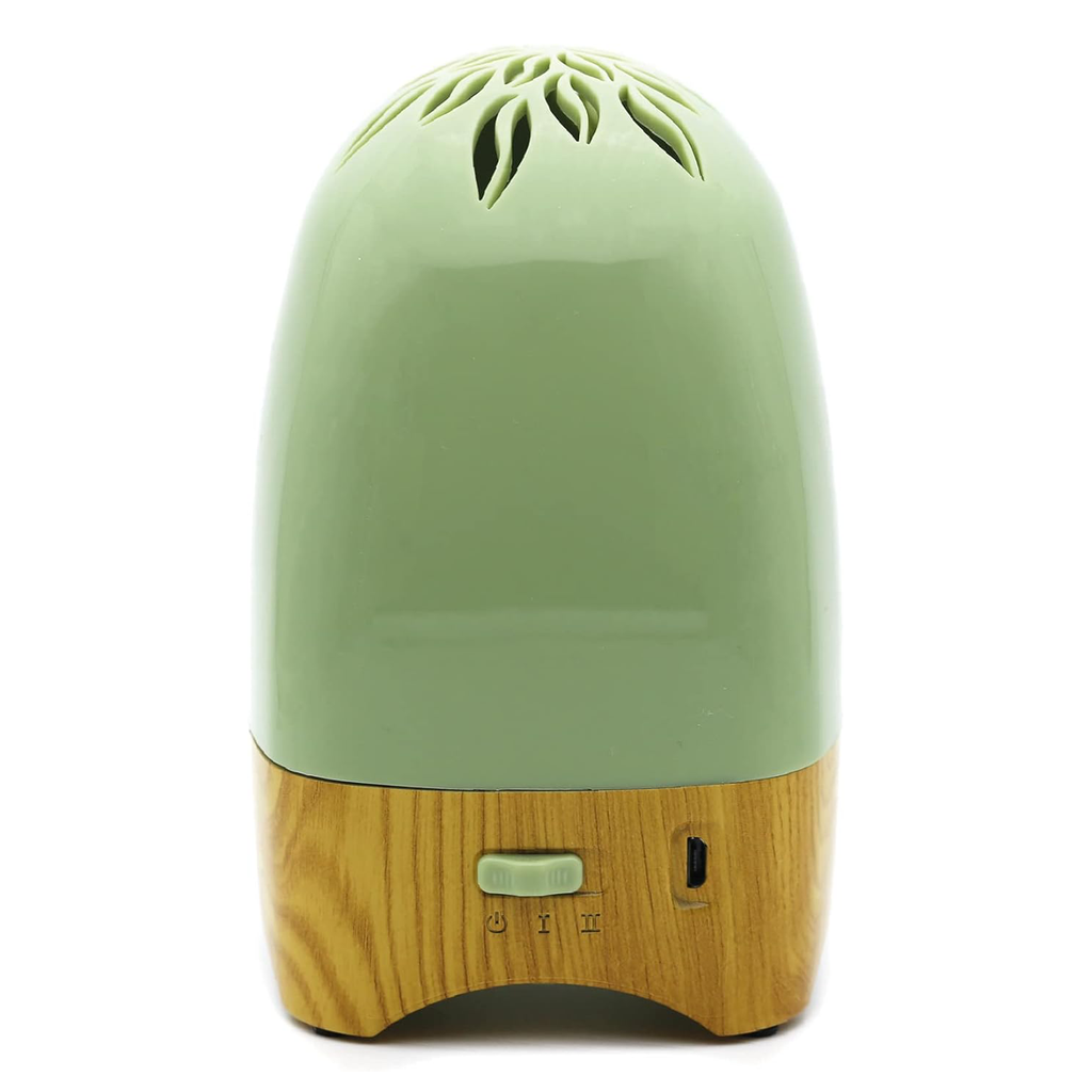 The Essential Breeze® Aromatherapy Fan Essential Oil Diffuser with VersaScent® Technology Sage Green aromatherapy