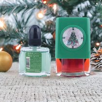 Belle Aroma Glitter Domes™ Plugables® Aromalectric® Scented Oil Diffuser - Christmas Tree Home Fragrance Accessories