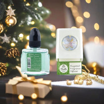 Belle Aroma Glitter Domes™ Plugables® Aromalectric® Scented Oil Diffuser - Angel Home Fragrance Accessories