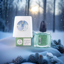 Belle Aroma Glitter Domes™ Plugables® Aromalectric® Scented Oil Diffuser - Snowy Scene Home Fragrance Accessories