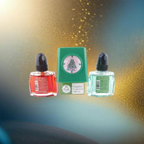 Belle Aroma Glitter Domes™ Plugables® Aromalectric® Scented Oil Diffuser - Christmas Tree Home Fragrance Accessories