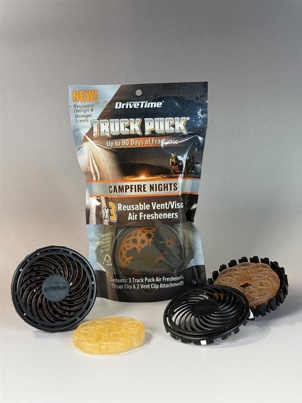 Truck Puck® Portable Automobile Air Fresheners - (3-Pack Bundle Options)