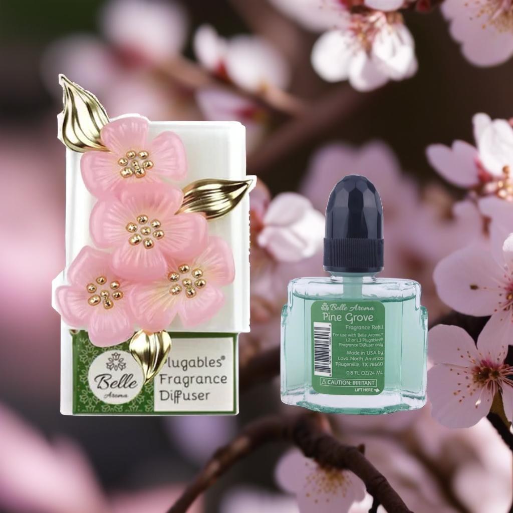 Cherry Blossoms Plugables® Plugin Aromalectric® Scented Oil Diffuser  Home Fragrance Accessories