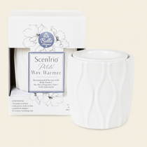 Belle Aroma® Premium Deluxe ScenTrio® Petite Ceramic Scented Wax Warmer with VersaScent® Technology