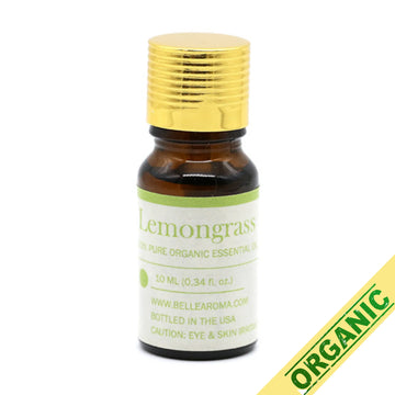 Organic Lemongrass - Belle Aroma® 10ML Organic Essential Oil  essential oil