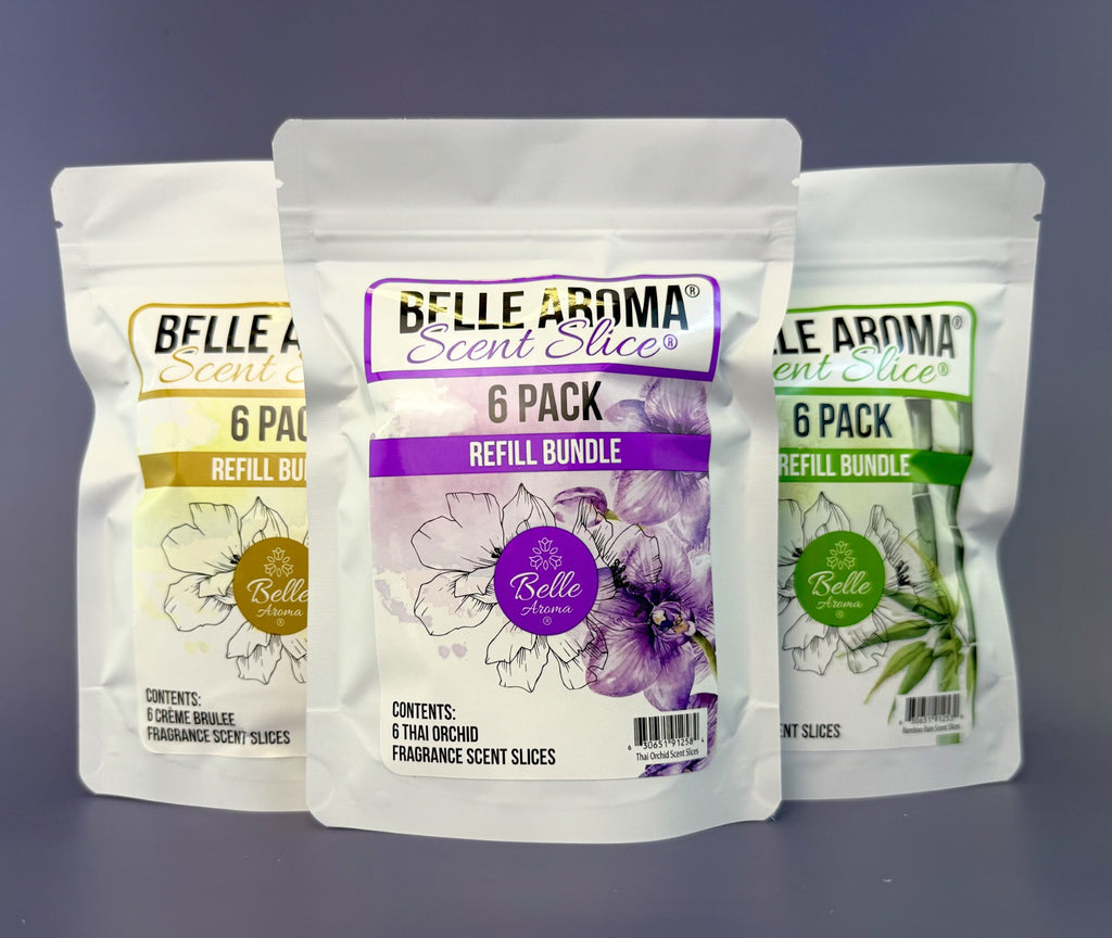 Belle Aroma - Scent Slice Mess-Free, Long-Lasting Fragrance 6-Pack Refills