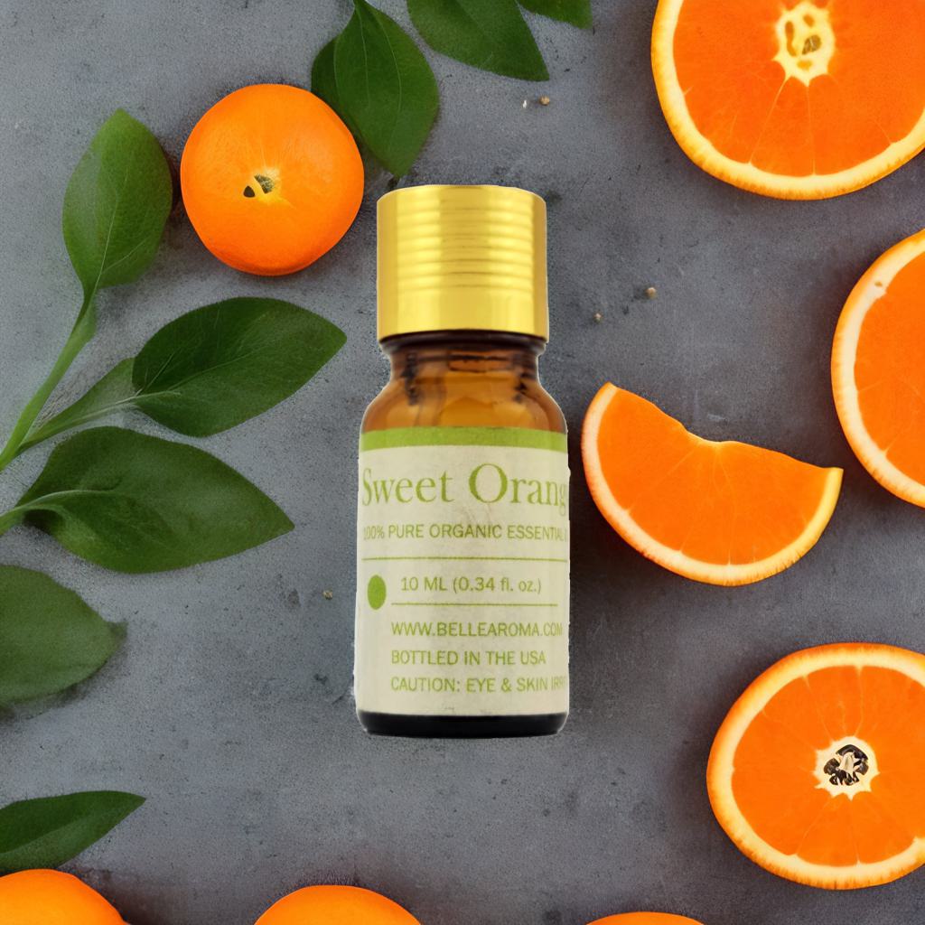 Organic Sweet Orange - Belle Aroma® 10ML Organic Essential Oil  essential oil