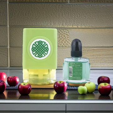 Celtic Knot Medallion Plugables® Plugin Aromalectric® Scented Oil Diffuser - Granny Smith  Home Fragrance Accessories