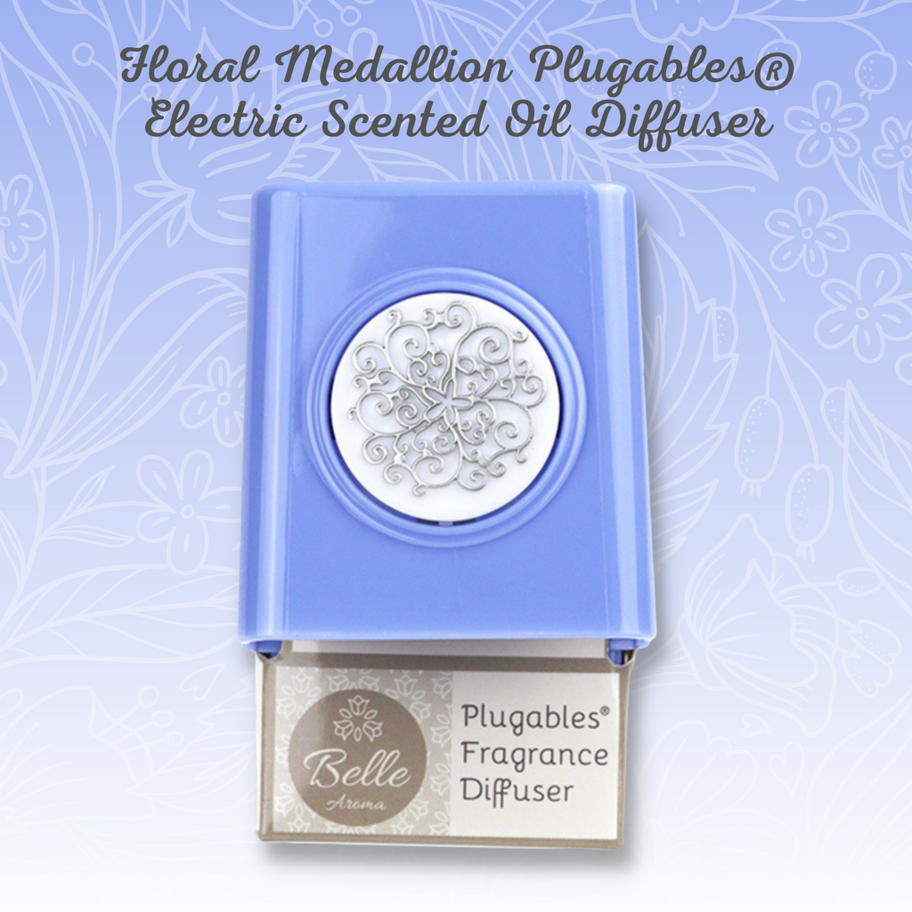 Floral Medallion Plugables® Plugin Aromalectric® Scented Oil Diffuser - Serenity  Home Fragrance Accessories