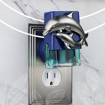 Belle Aroma Platinum Dolphin Plugables® Aromalectric® Scented Oil Diffuser Home Fragrance Accessories