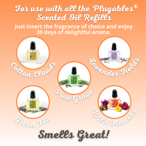 Fleur Medallion Plugables® Plugin Electric Scented Oil Diffuser - Nickel  Home Fragrance Accessories