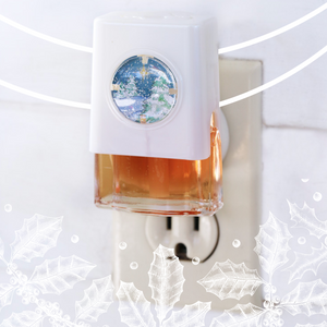 Glitter Domes™ Plugables® Electric Scented Oil Diffuser - Snowy Scene  Home Fragrance Accessories
