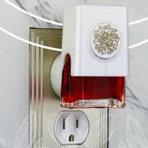 Belle Aroma Floral Medallion Plugables® Plugin Aromalectric® Scented Oil Diffuser - Pearl White Home Fragrance Accessories