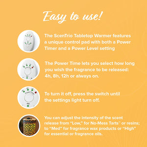 ScenTrio® Wax Warmer - Branch  aromatherapy