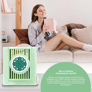 Celtic Knot Plugables® ScentSlide® Plugin Night Light Diffuser with 1 Fragrance Wafer - Sea Glass  Home Fragrance Accessories