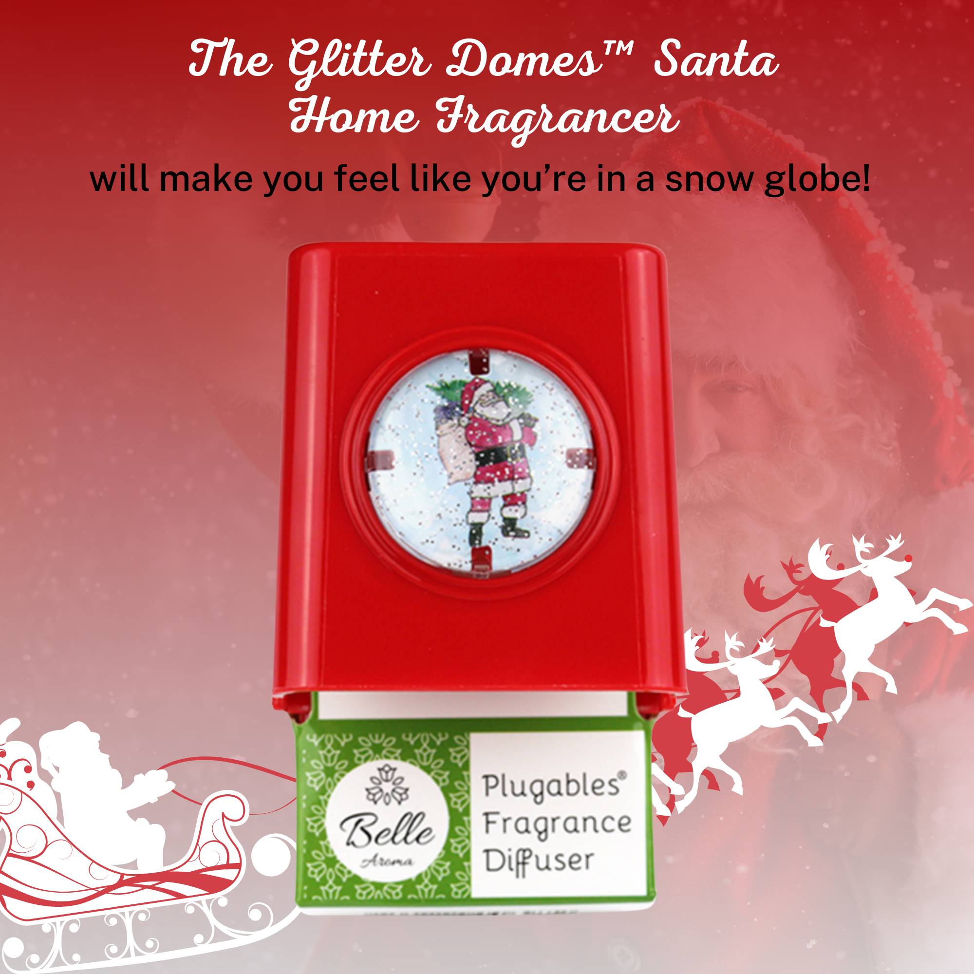 Glitter Domes™ Plugables® Aromalectric® Scented Oil Diffuser - Santa  Home Fragrance Accessories