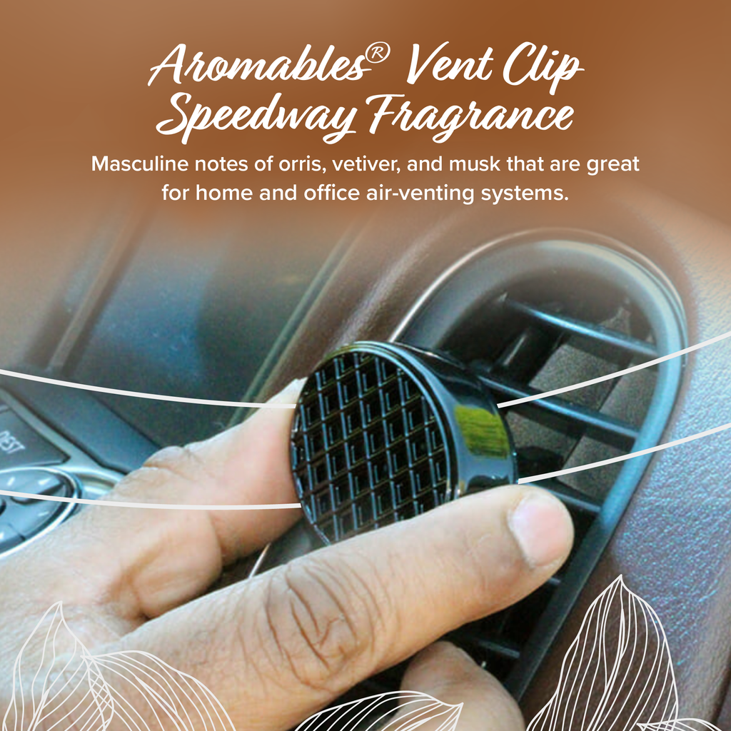 Speedway Aromables® Vent Clip Car Air Freshener -  (Single and 3-Pack Bundle Options) Speedway 1-Pack Vehicle Air Fresheners
