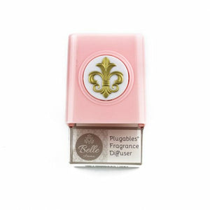 Fleur Medallion Plugables® Plugin Electric Scented Oil Diffuser - Rose Quartz No Fragrance Oil Home Fragrance Accessories