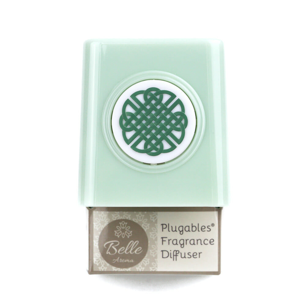 Celtic Knot Medallion Plugables® Plugin Aromalectric® Scented Oil Diffuser - Sea Glass No Fragrance Oil Home Fragrance Accessories