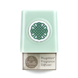 Celtic Knot Medallion Plugables® Plugin Electric Scented Oil Diffuser - Sea Glass No Fragrance Oil Home Fragrance Accessories