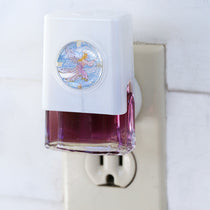 Belle Aroma Glitter Domes™ Plugables® Aromalectric® Scented Oil Diffuser - Angel Home Fragrance Accessories