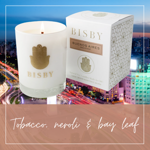 Bisby Hand-Poured Soy Candles - Global Collection Buenos Aires 